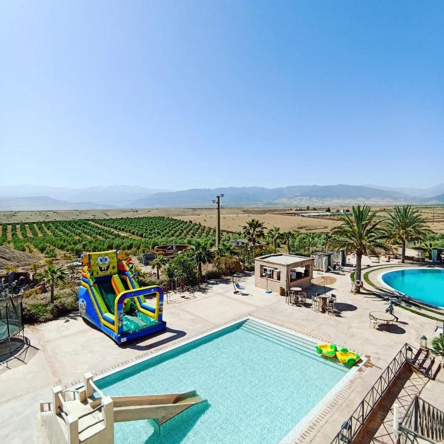 Les Jardins D Amizmiz 6 Piscines Bed & Breakfast Wawizelte Exterior photo
